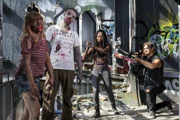 Cosplay-Photoshooting 'The Walking Dead' in Hannover
